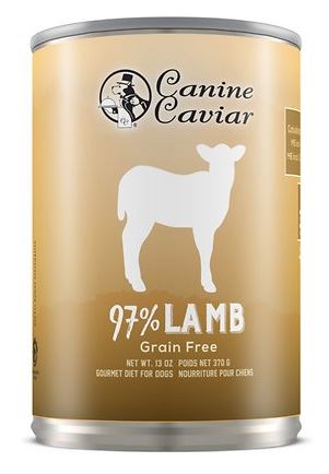Canine Caviar 97% Lamb Grain-Free Canned Dog Food