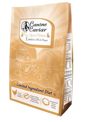 Canine Caviar Limited Ingredient Diet Free Spirit Holistic Entrée Dry Dog Food