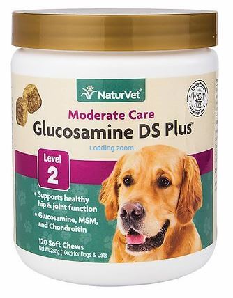 NaturVet Glucosamine DS Plus MSM and Chondroitin Dog and Cat Soft Chews