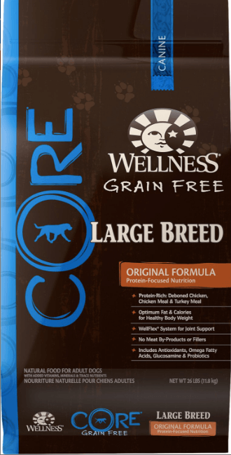 Wellness CORE Formula Dry Dog Food for Large Breed Dogs