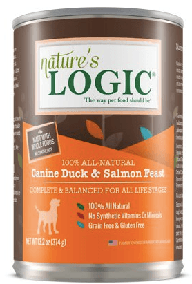 Natures Logic Duck and Salmon Canned Food