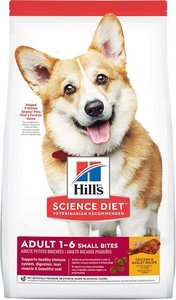 Hill\'s Science Diet Adult Small Bites Chicken & Barley Recipe Dry Dog Food