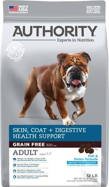 Authority dry dog clearance food