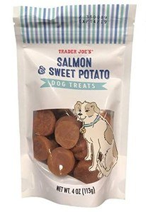 Salmon and Sweet Potato Dog Treats