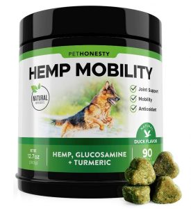 pethonesty hemp hip and joint supplement