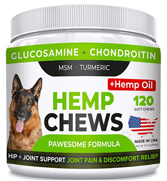 Pawesome Hemp Treats + Glucosamine for Dogs