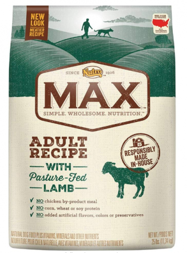 Nutro Max Grain-Free Adult Recipe with Pasture-Fed Lamb