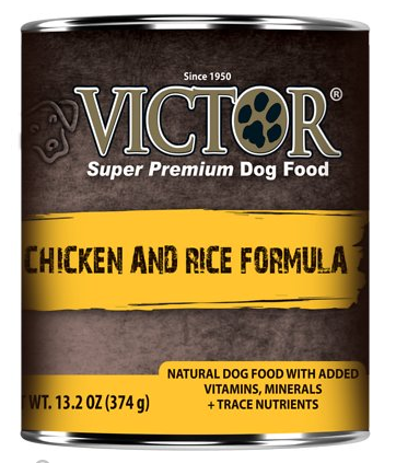 Victor Chicken & Rice Formula Canned Dog Food