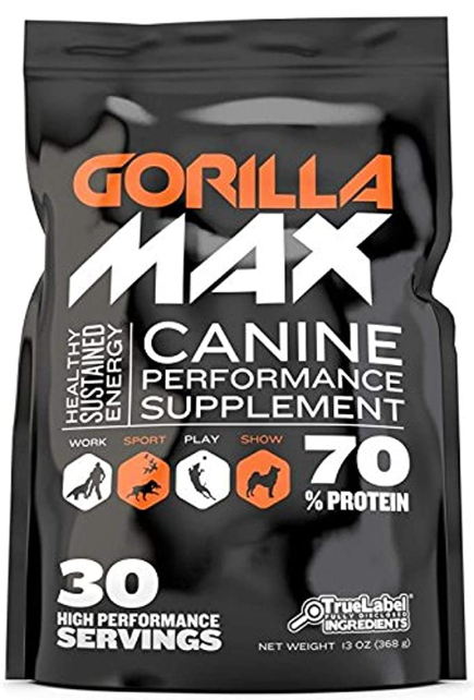 GORILLA MAX Protein Muscle Supplement for Dogs