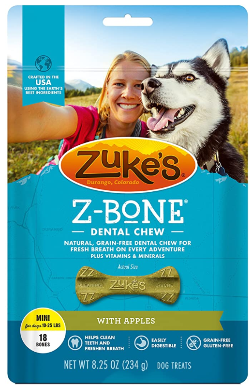 Zuke\'s Z-Bone Dental Chew Dog Treats