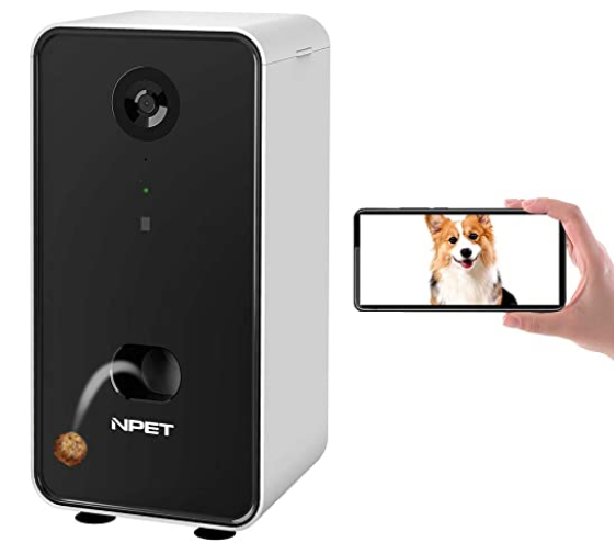 NPET Smart Pet Camera Dog Treat Dispenser