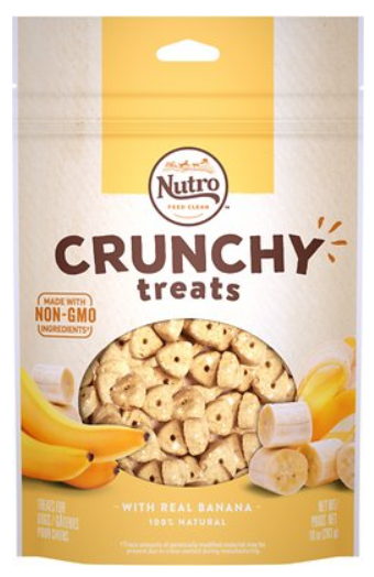 Nutro Crunchy with Real Banana Dog Treats