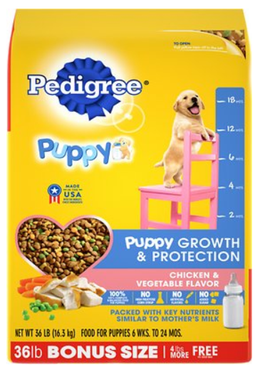 Pedigree Puppy Growth & Protection Chicken & Vegetable