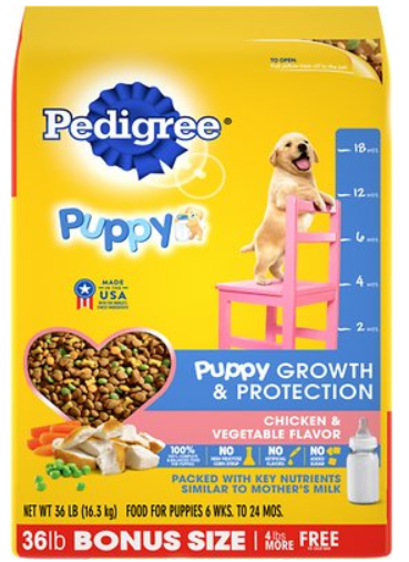 Pedigree Puppy Growth & Protection