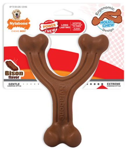 Nylabone Power Chew Wishbone Bison