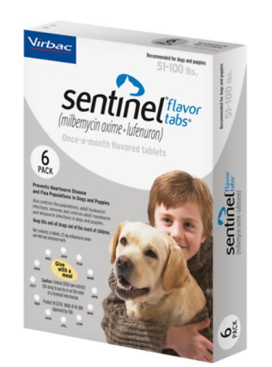 Sentinel Flavor Tablets for Dogs
